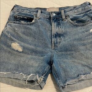 EVERLANE The Denim Shorts Size 25